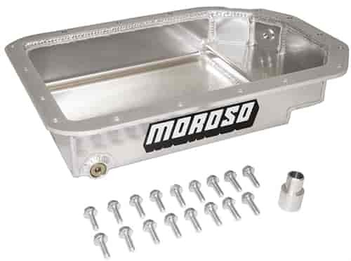 Moroso 42031 Aluminum Transmission Pan GM 4L80E 3-1/2 Depth 2-1/2 Deep Notch