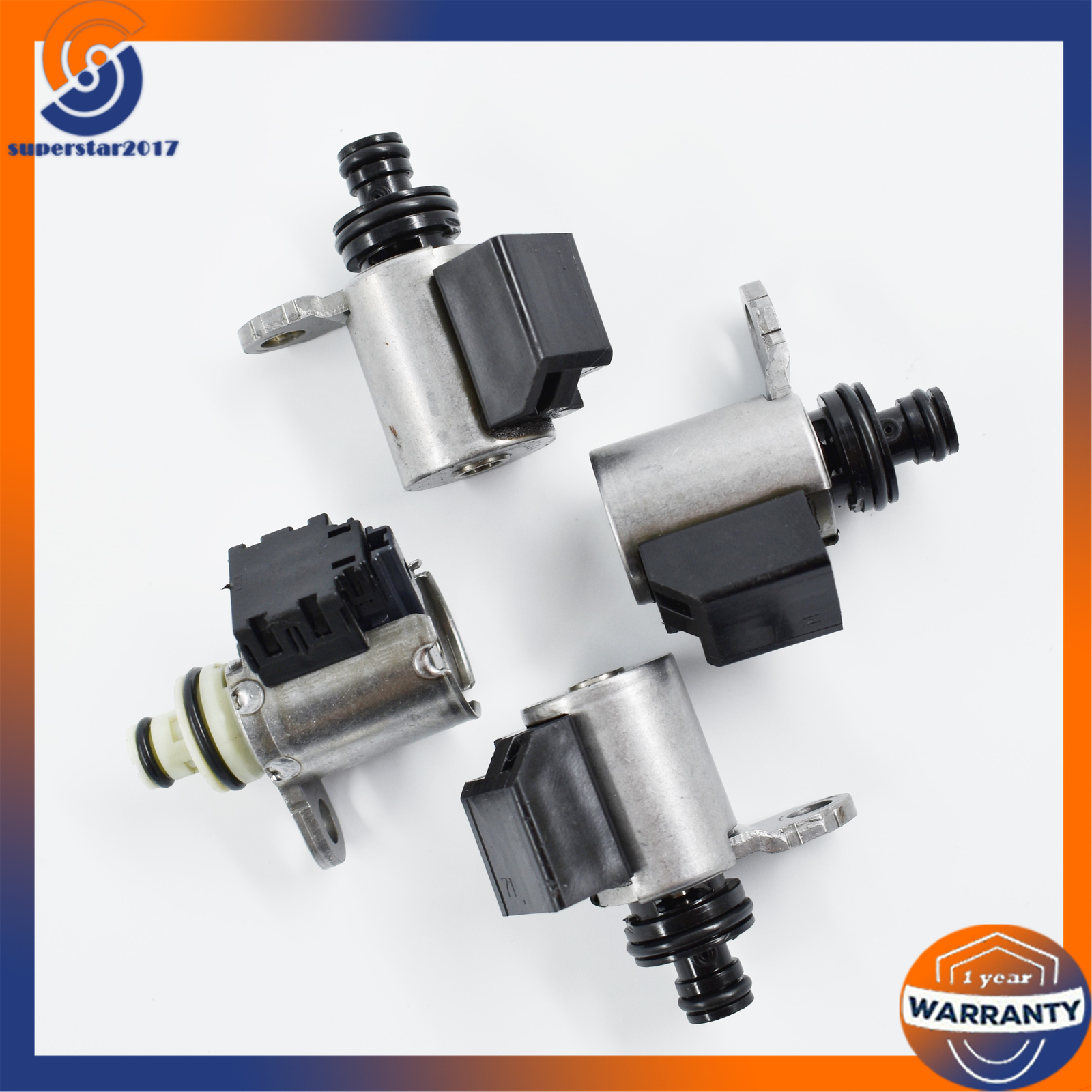 4Pcs CVT Transmission Solenoid Kit For Nissan Rogue 2010 L4 2.5L