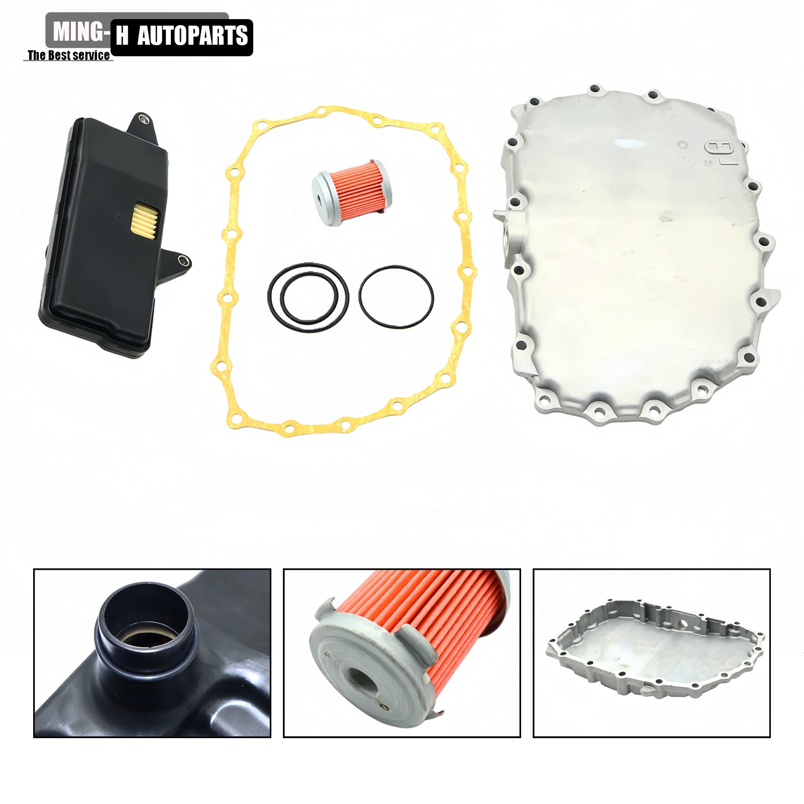Transmission Oil Pan Filter Kit For Honda 2014-2024 Civic 2016-2025 HR-V Fit