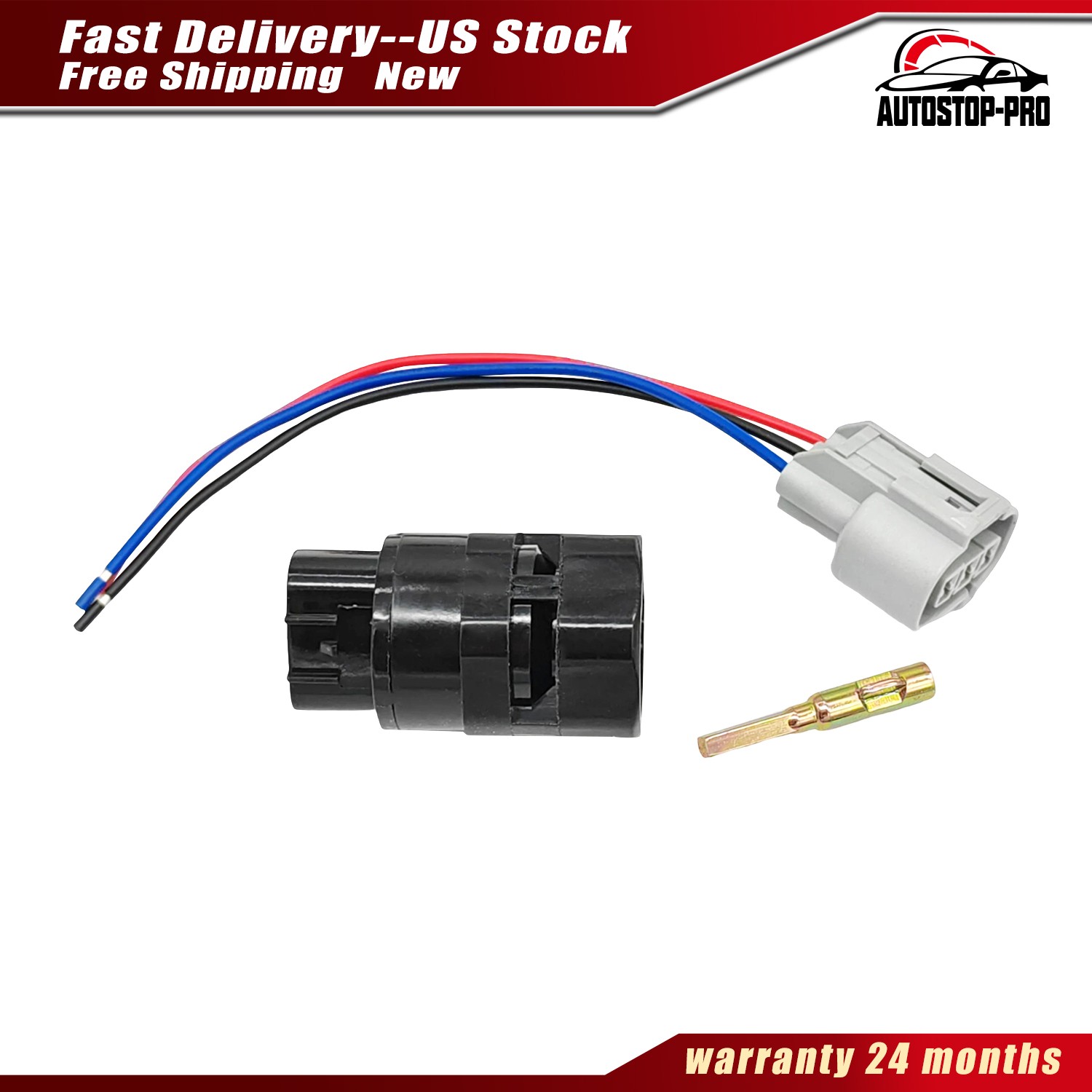 For 1993-2020 Isuzu Amigo Rodeo Trooper Speed Sensor & Connector 8973779200 New