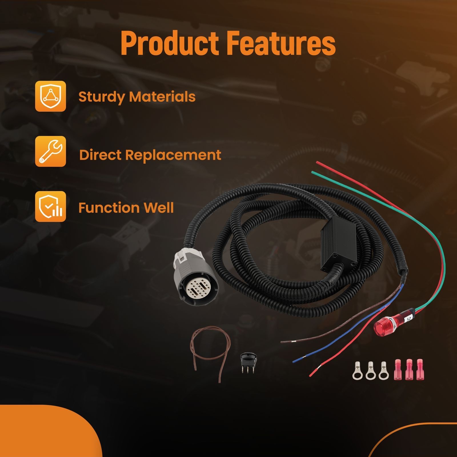4L80E Control Harness for GM Vehicles 1994-On NCR80E Electronic Transmission New