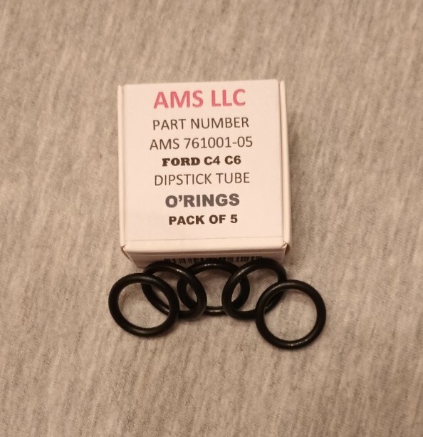 Ford C4 C6 FMX Dipstick Filler Tube O-Ring Seal PACK OF 5 AMS 761001-01