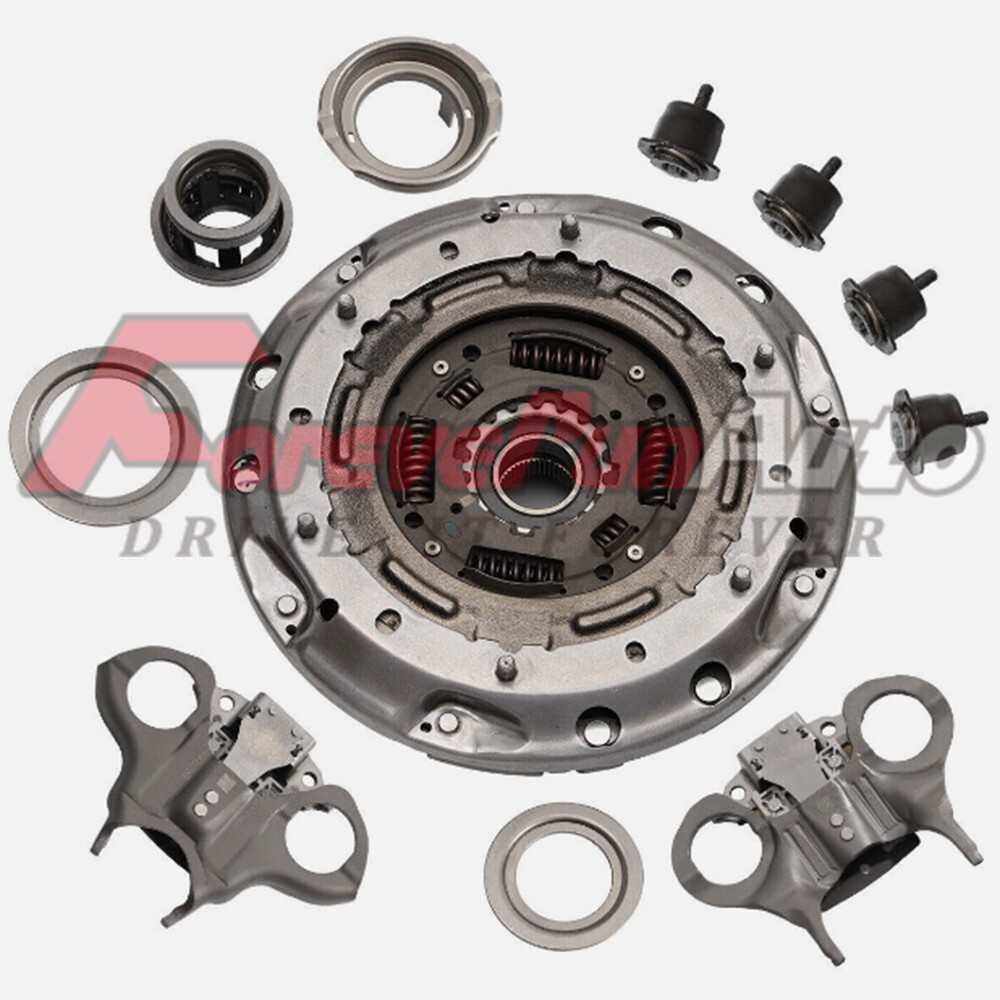 Transmission Dual Clutch Fork Kit For 2012-2019 Ford Focus Fiesta 6DCT250 DPS6