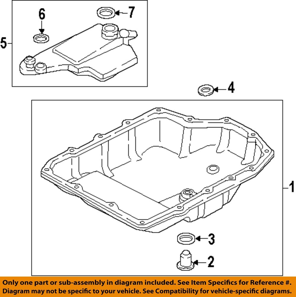 MAZDA OEM 12-25 3 EngineTransaxle Transaxle Parts-Trans Pan FZ012151XB