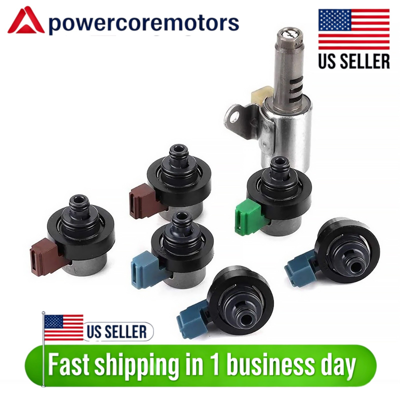 7PCS SET 4EAT TRANSMISSION SOLENOID KIT FOR SUBARU FORESTER 2.4L 2.5L – US STOCK