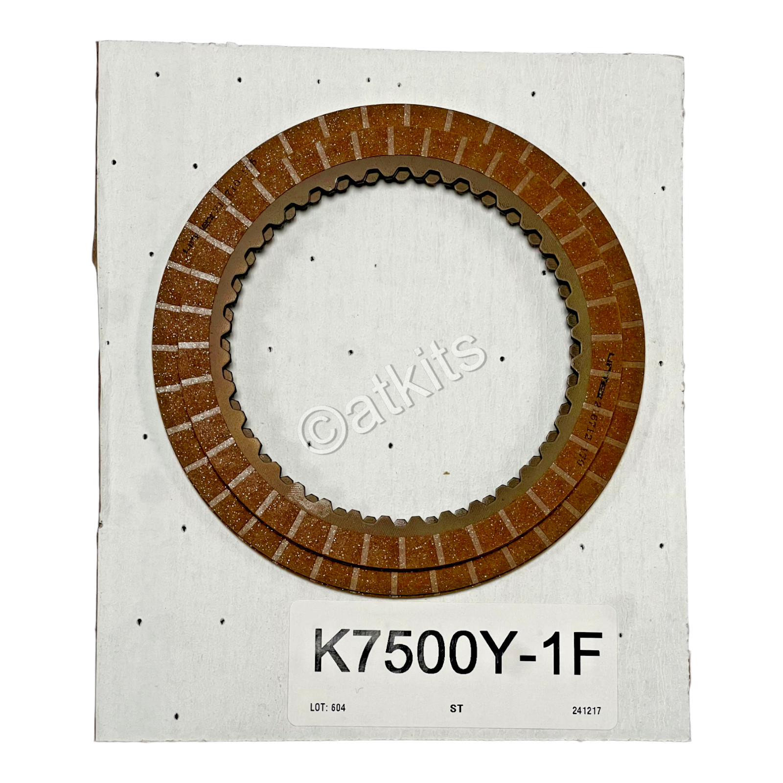 FRICTION CLUTCH PACK FOR TOYOTA CVT K114. IND: K7500Y-1F