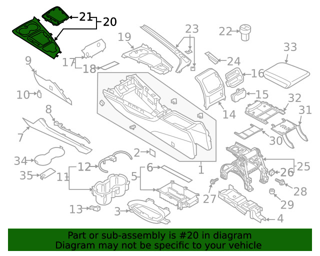 Genuine Audi Automatic Transmission Shift Cover Plate 8W1-864-241-F-V58