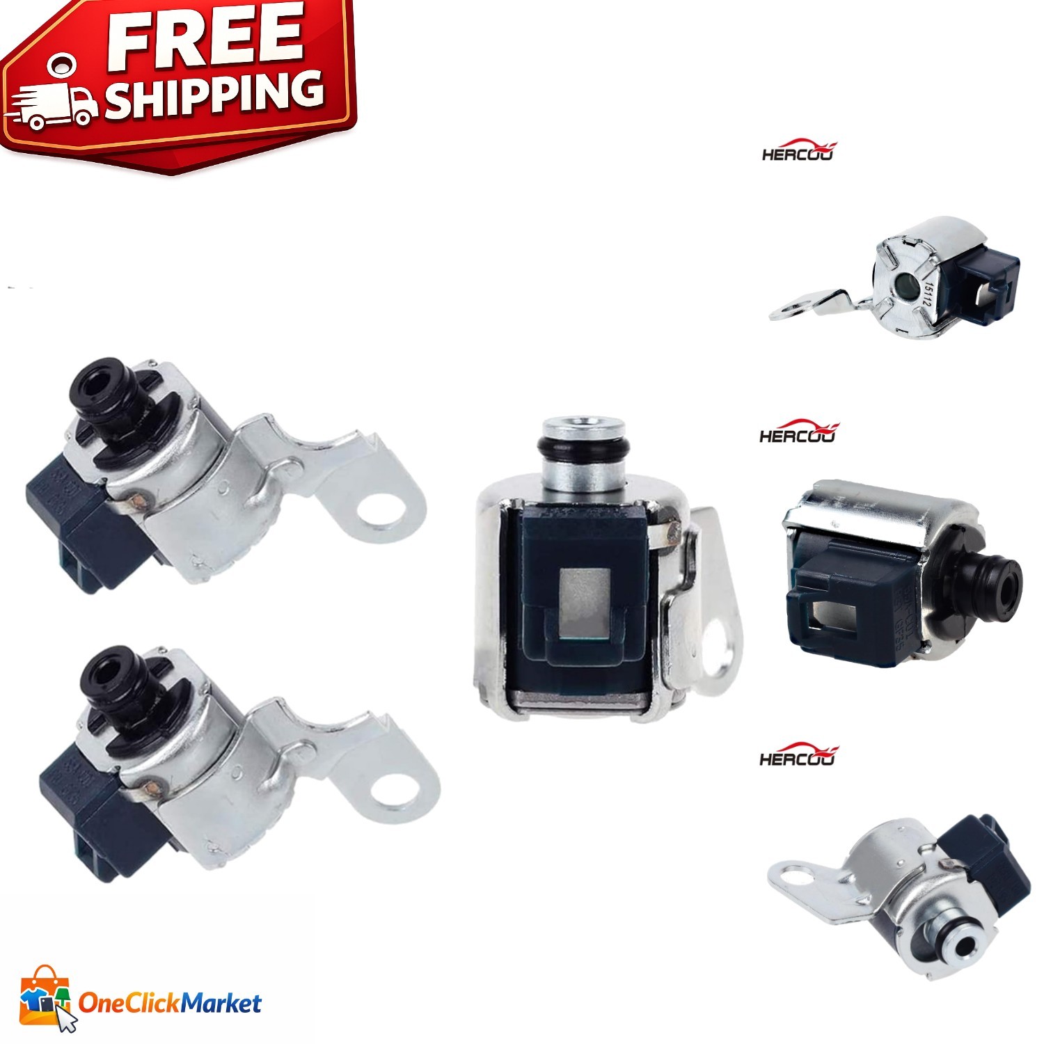 A340 Series Solenoid Kit – Lock Up & Shift Solenoids for 1986-1999 Jeep/Toyota