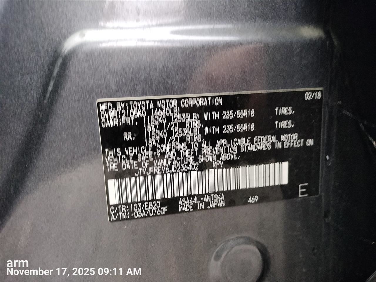 TRANSFER CASE OEM 13-18 TOYOTA RAV 4 1YR WRNTY