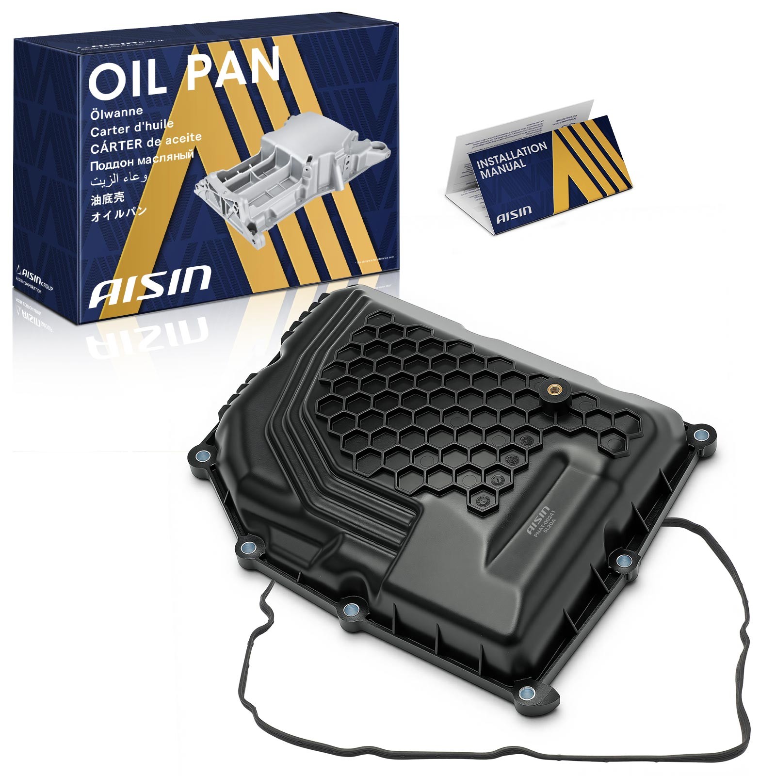 AISIN Transmission Oil Pan for Toyota Camry RAV4 Highlander Sienna Lexus RX350