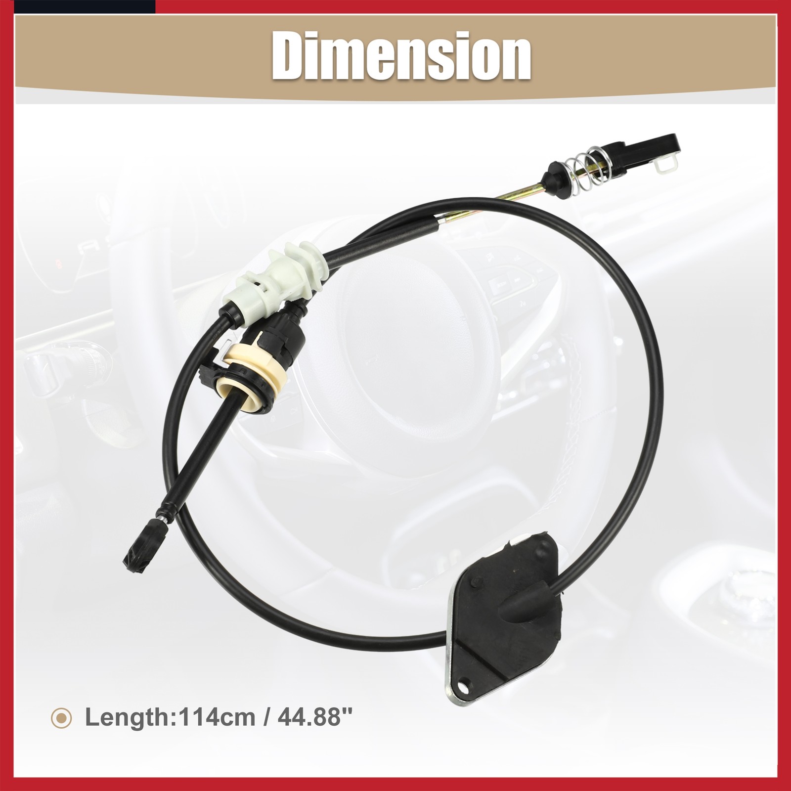 Automatic Transmission Shifter Cable No.52109781AF for Dodge Nitro 07-11
