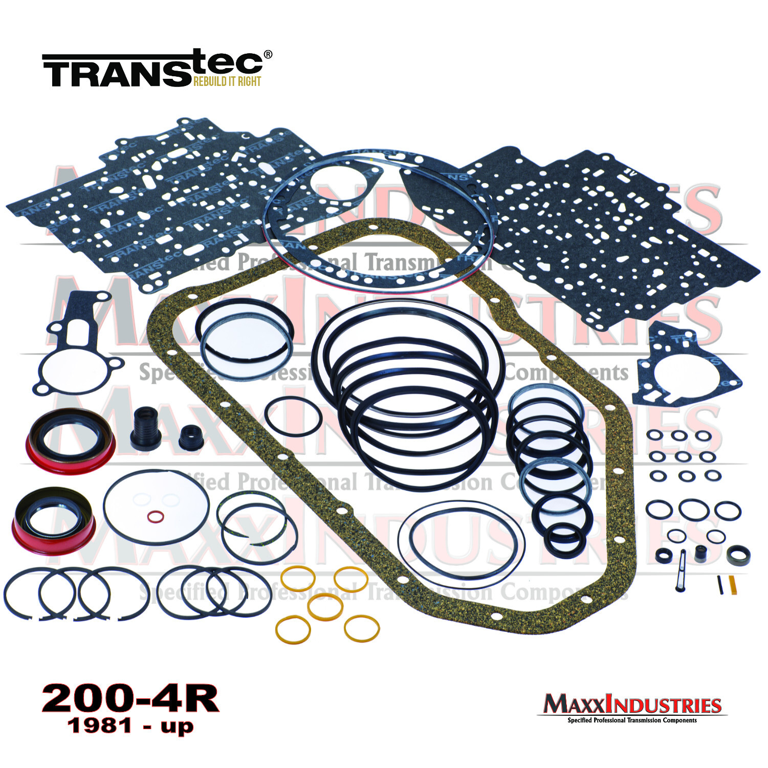200-4R TH2004R Transmission Rebuild Kit by TransTec 2186 Chevy Buick 1981-On