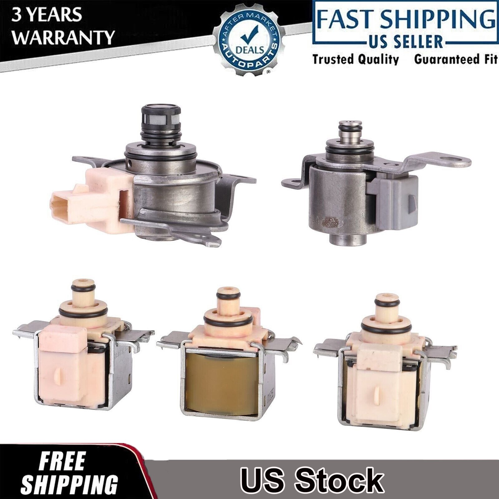 AX4S AX4N 4F50N Transmission Solenoid Kit Shift TCC EPC AXODE For FORD 97-UP