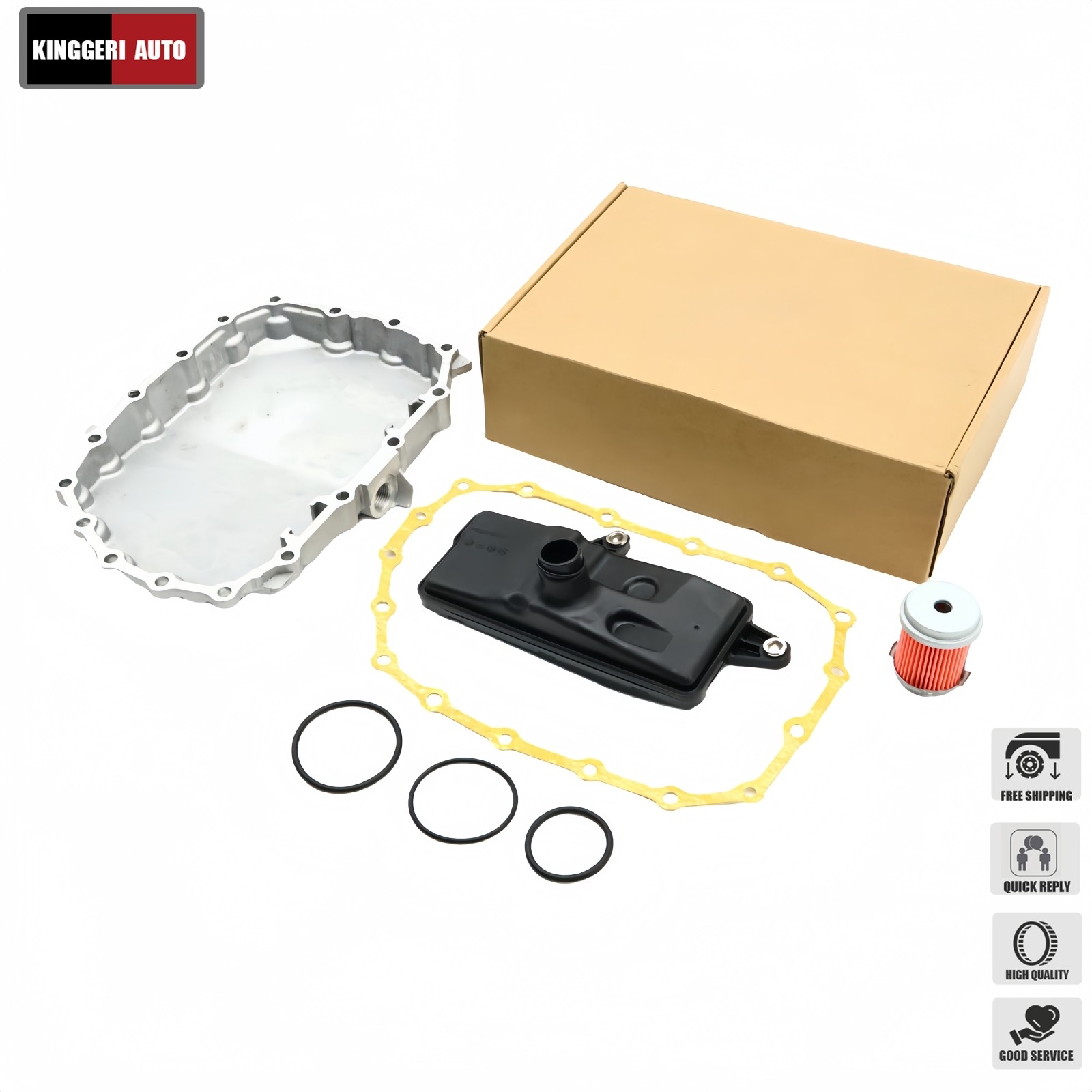 For Honda Civic HR-V Fit New Transmission Oil Pan Filter Kit 21151-R3W-000