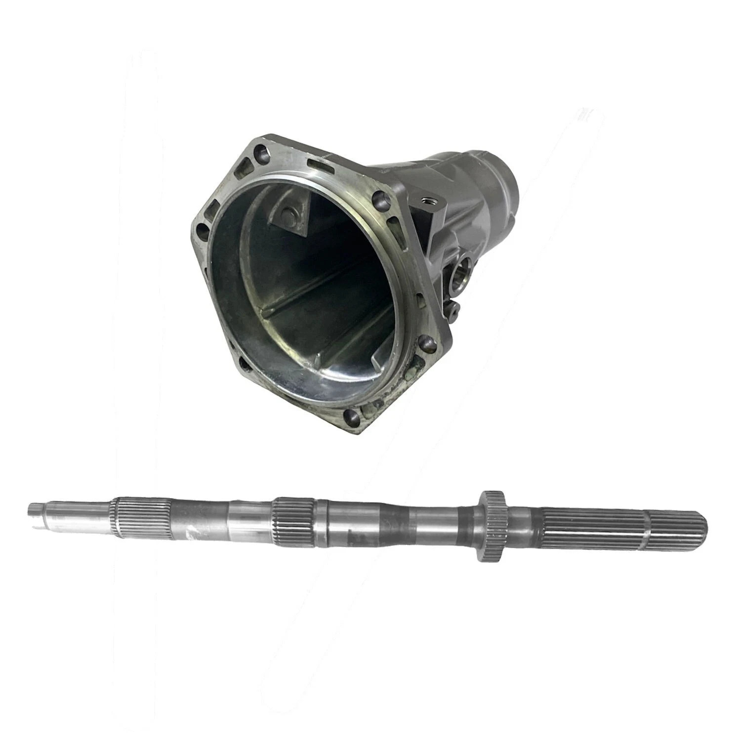 2wd 4L60E 4L65E -70E Tail Housing & Output Shaft 96-up USE to CONVERT 4wd to 2wd