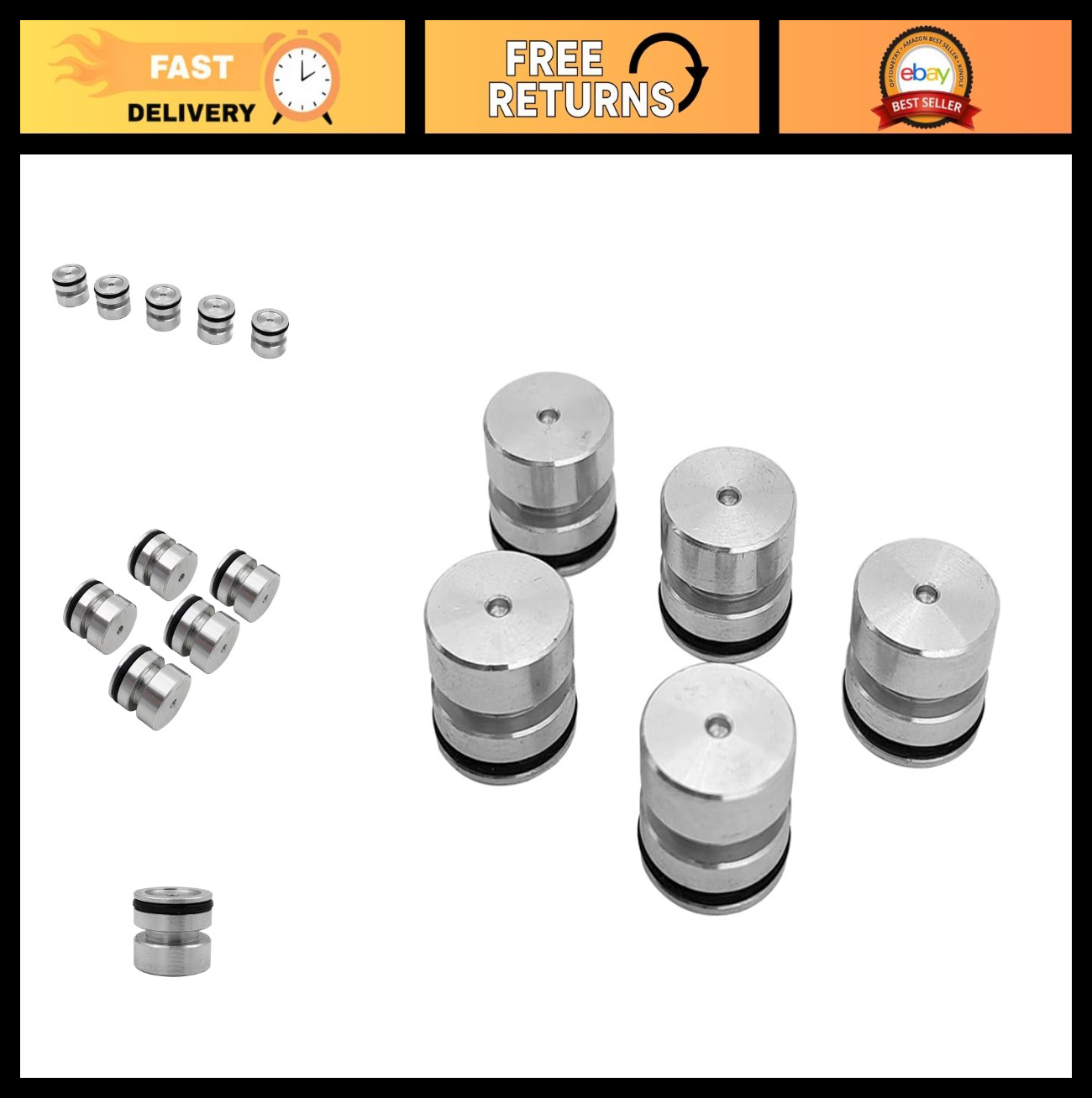 Transmission O-Ring End Plug Kit for 4L60-E 4L65-E 4L70-E – Direct Replacement