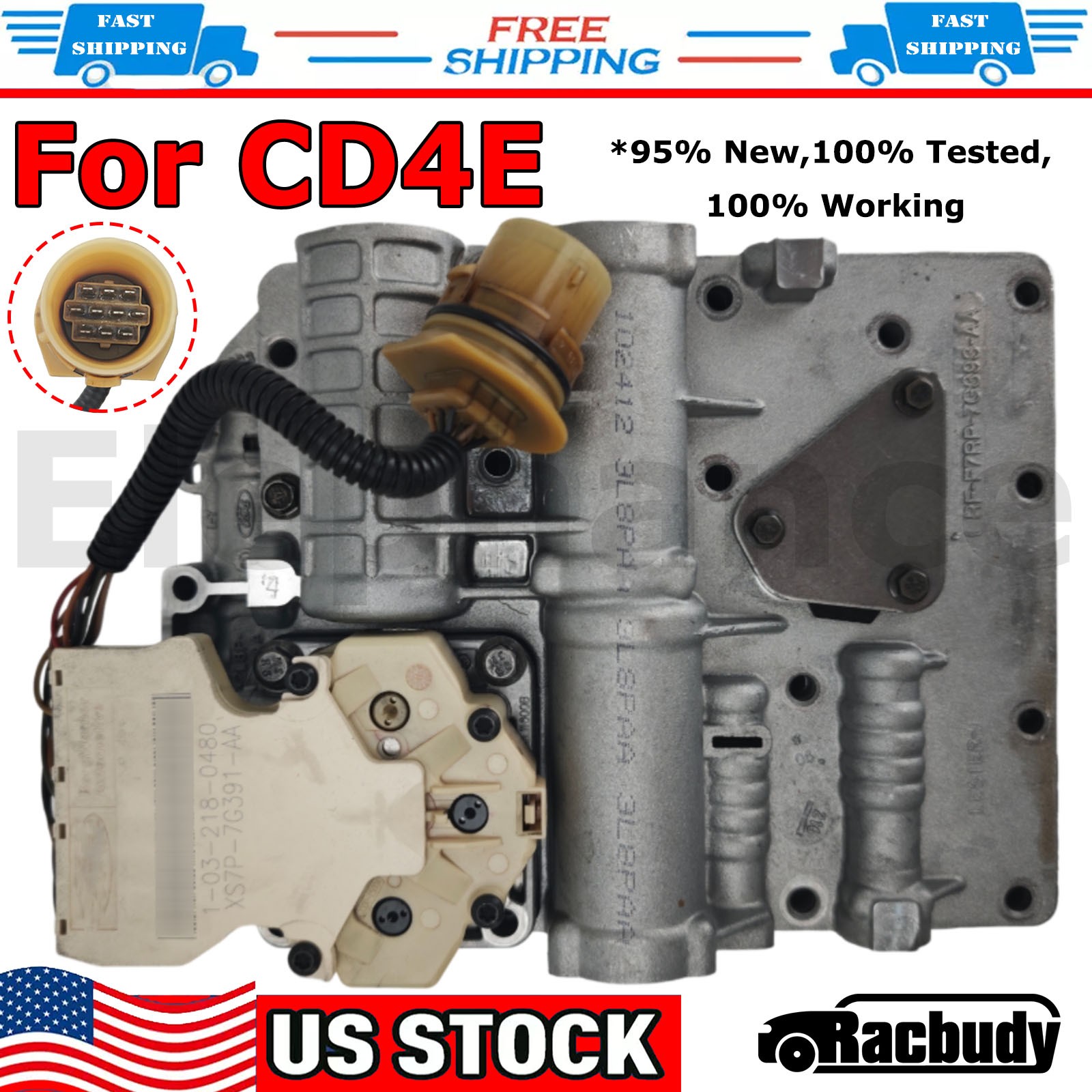 CD4E Transmission Valve Body For Mazda MX-6 Ford Escape Mercury Mystique 1994-08