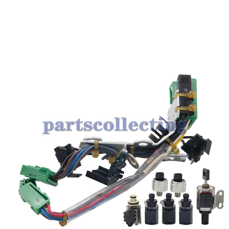CVT Transmission Valve Body Solenoid Sensor Kit JF011E RE0F10A F1CJA For Nissan