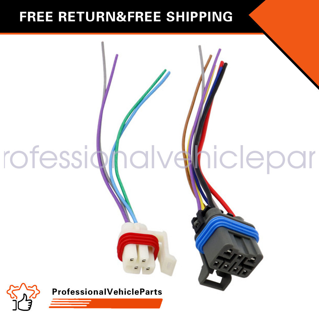 For 4L60E 4L80E 4L65E 7-PIN & 4-PIN WIRE LEADS NEUTRAL SAFETY SWITCH CONNECTOR