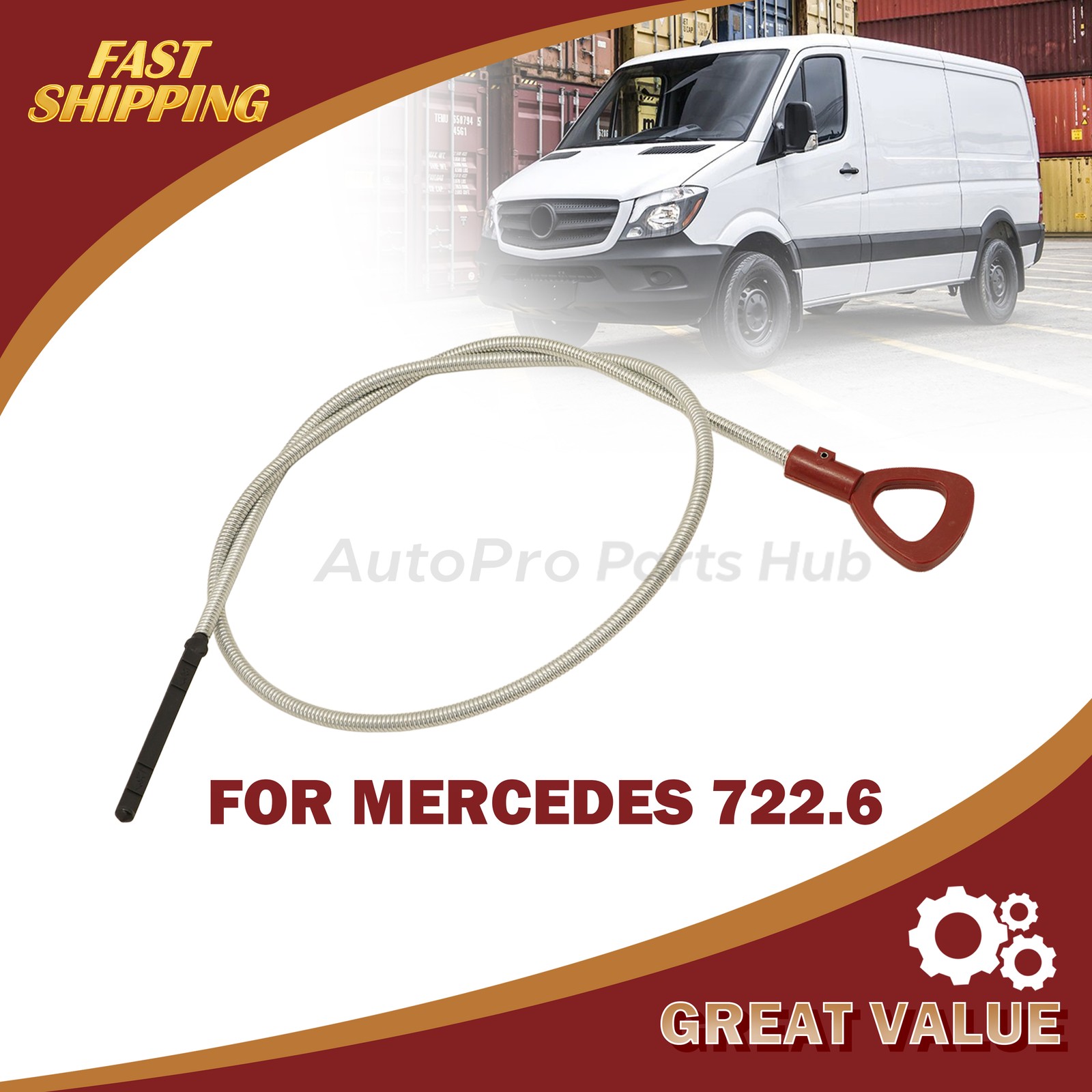 NEW 140589152100 For Mercedes 722.6 Transmission Gearbox Fluid Dipstick