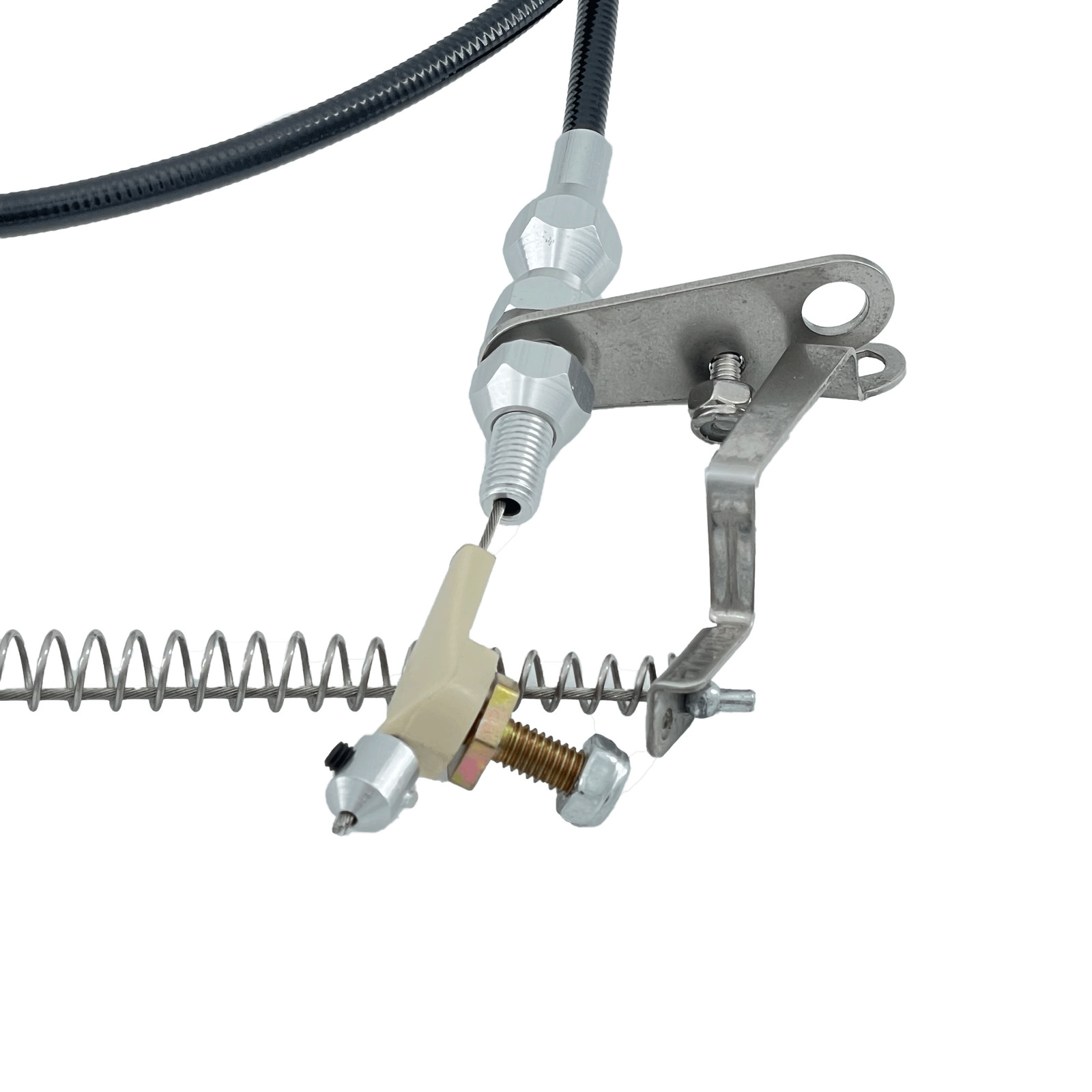 For Ford/AOD E150 E250 E350 1980-1993 New Black Kickdown Cable Kit