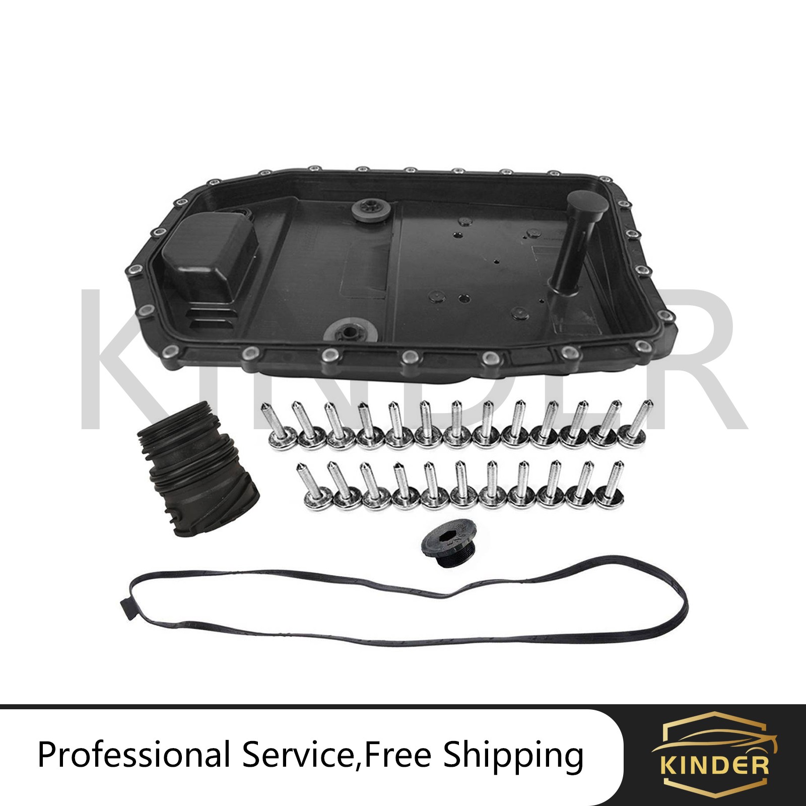 6HP19 Transmission Oil Pan w/ Filter + Gasket + Screw + Sealing Sleeve For BMW