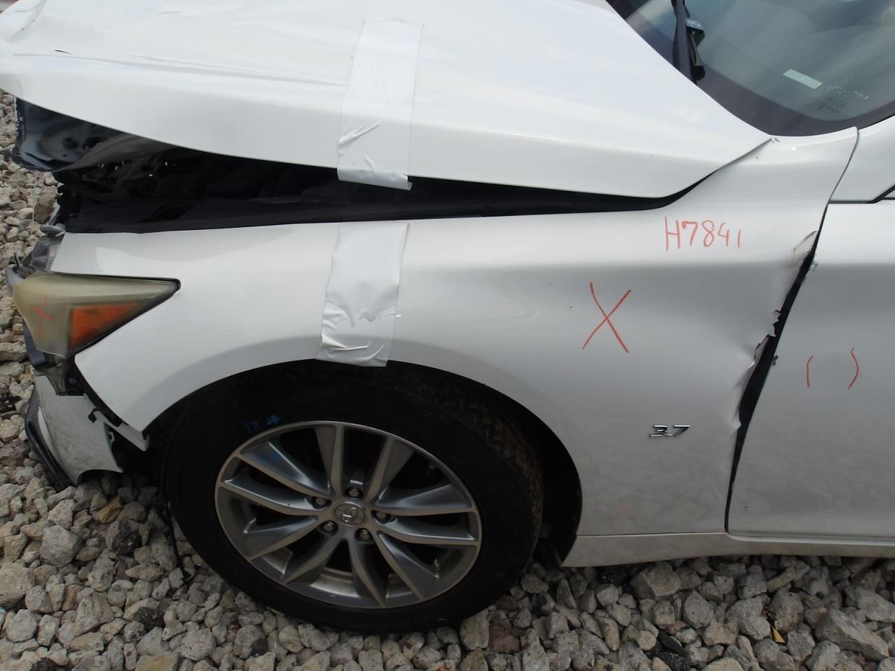 Automatic Transmission 7 Speed 3.7L AWD From 7/13 Fits 14 INFINITI Q50 2285262