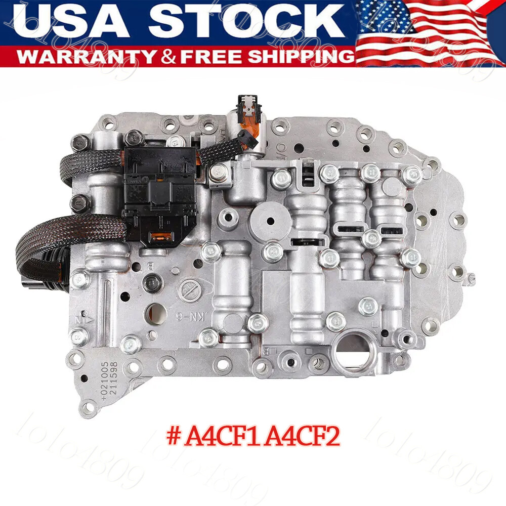 Transmission Valve Body with solenoid For Hyundai Kia 4speed L4 1.4L A4CF1 A4CF2
