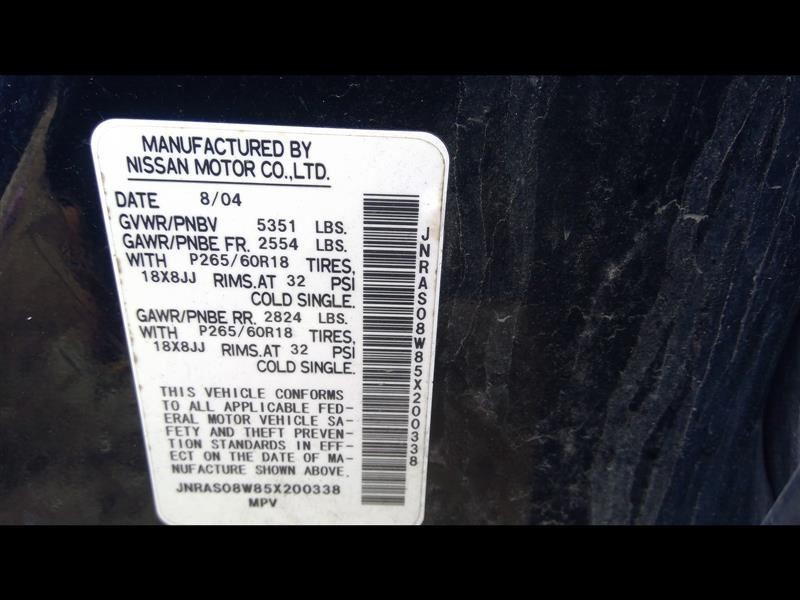 Transfer Case Automatic Transmission Fits 03-08 INFINITI FX SERIES 1390927
