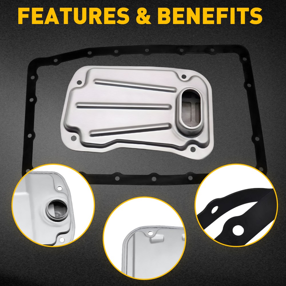 Automatic Transmission Filter Oil Strainer Gasket For Lexus Gx 470 2003-2009 ED