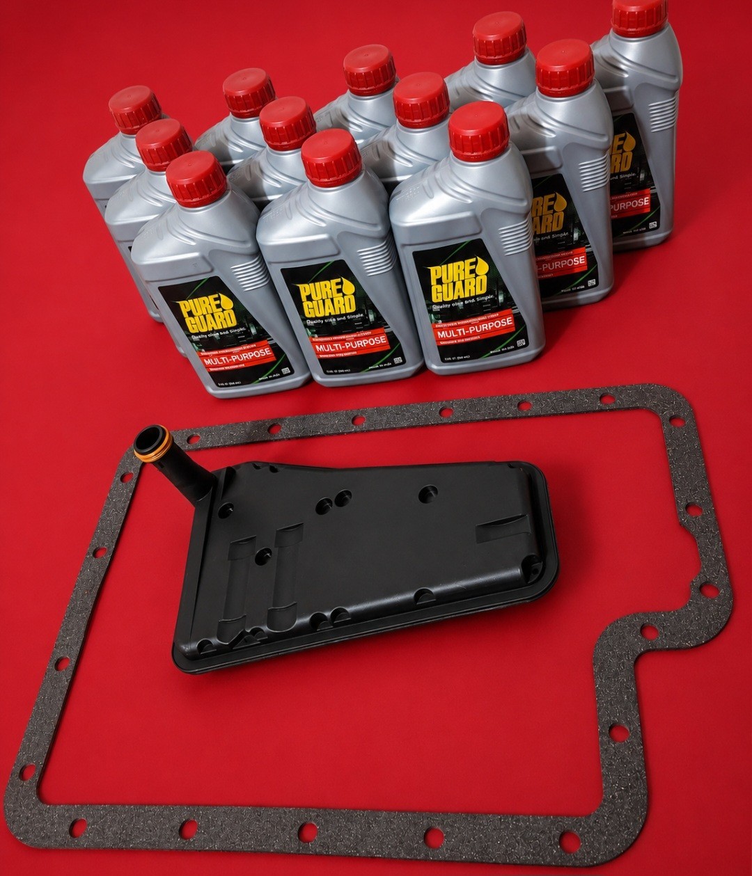 E4OD 4R100 Transmission Filter 4×4 & HD CORK RUBBER Oil Pan Gasket 89-up