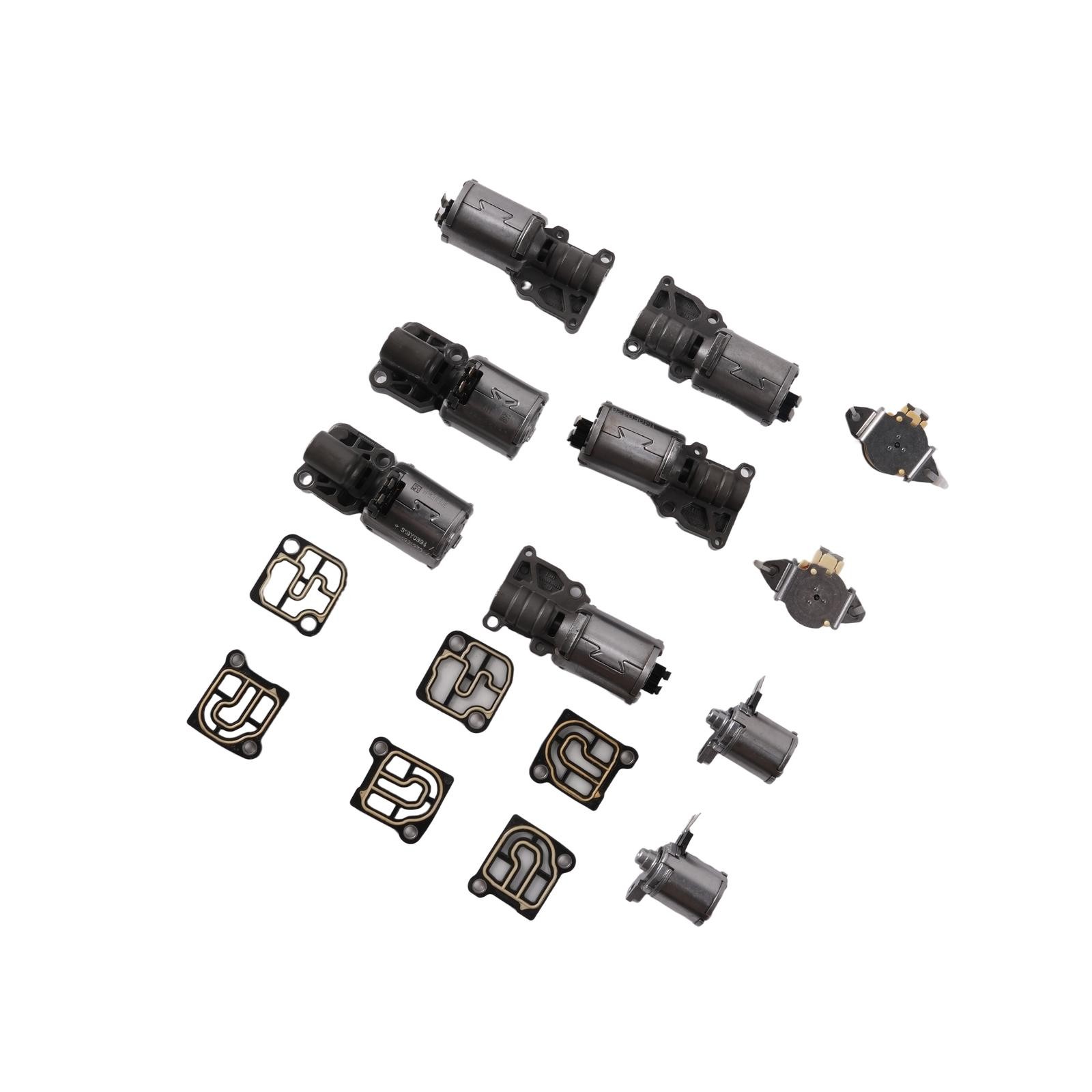 10x DQ500 DL501 0B5 Transmission Solenoid Valve Kit 7-Speed For Audi A4 A6 A7 Q5
