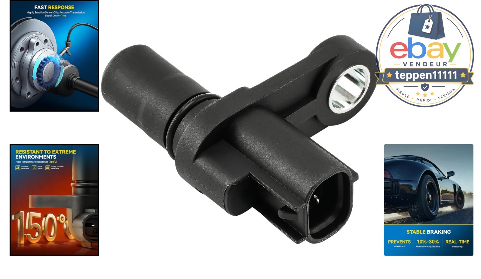 Transmission Speed Sensor 917-603, 12V, Flange Mount, Push-pull