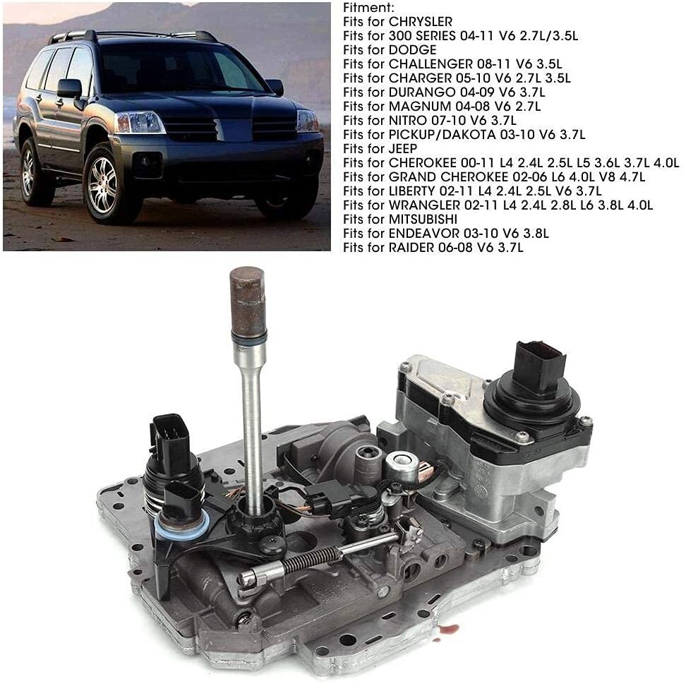 42RLE Chrysler Dodge Jeep VALVE BODY WITH SOLENOID BLOCK-2 PLUG STYLE-LATE EPC
