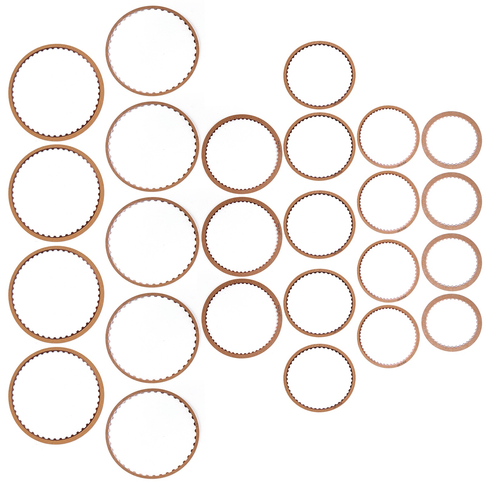 25pcs Transmission Clutch Friction Plate Kit for Toyota 2016-up UA80E UA80F