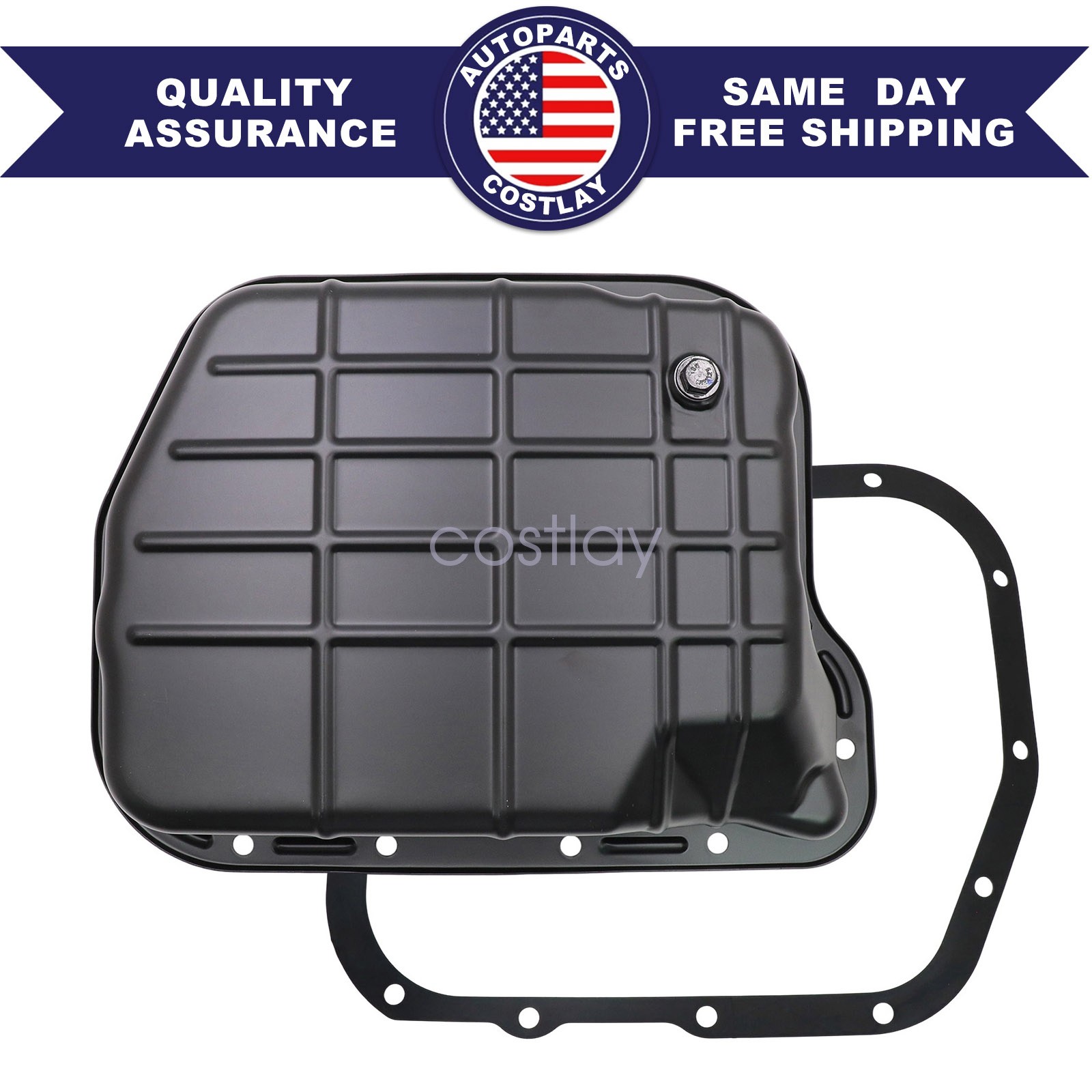 Transmission Oil Pan with Drain Plug Fits Dodge Dakota/Durango/Ram 1500-3500