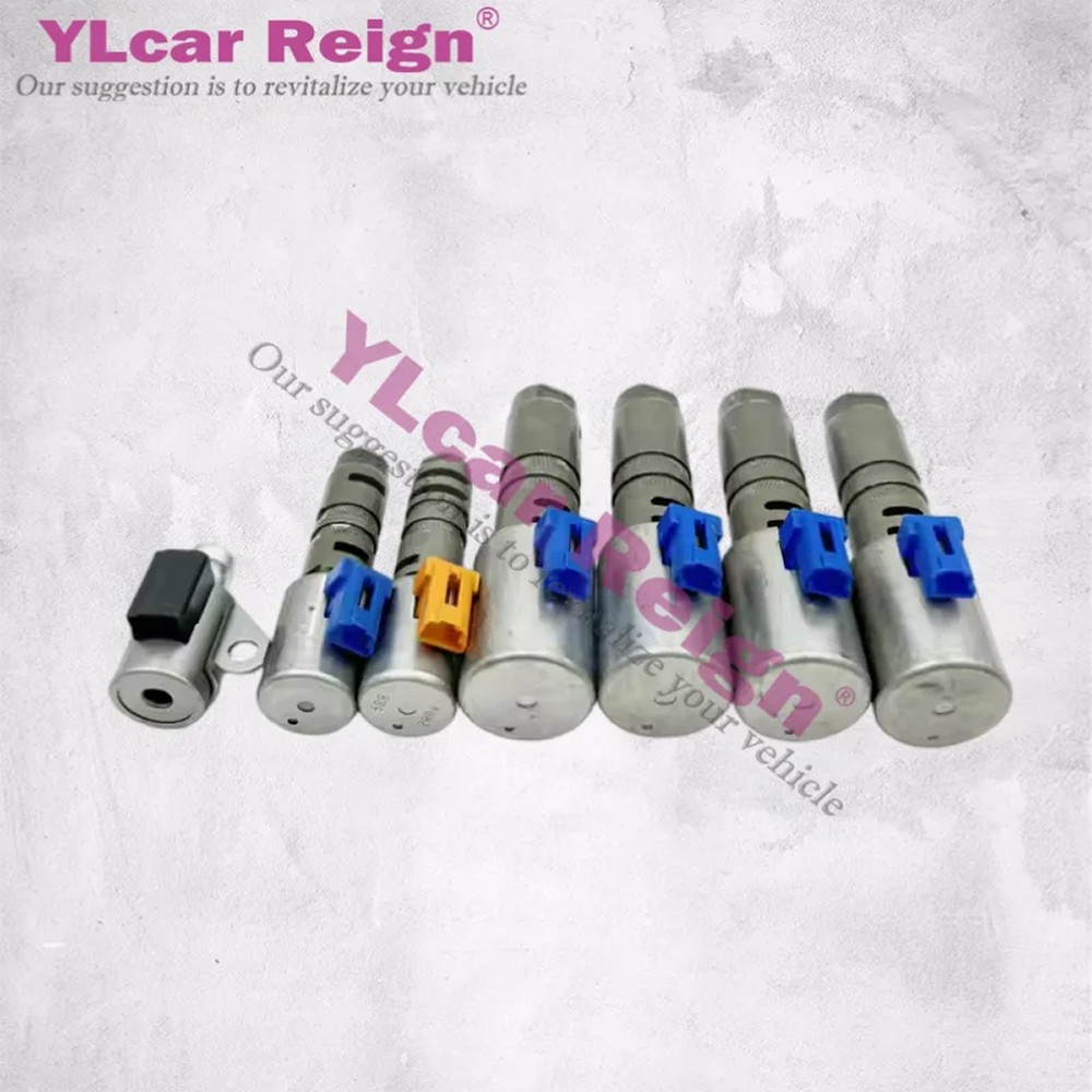 AC60F AC60E AC60 Auto Transmission 7Pcs Solenoid Valve Kit For Toyota Prado 2.2L