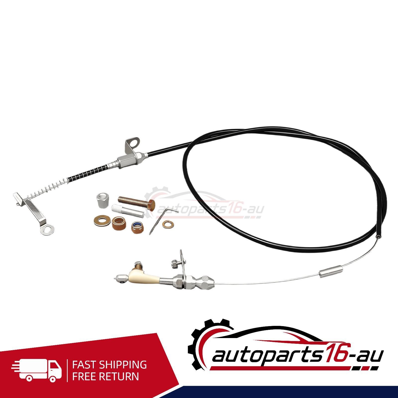 New Black Kickdown Cable Kit Fits For Ford/AOD Lokar KD-2AODU USA