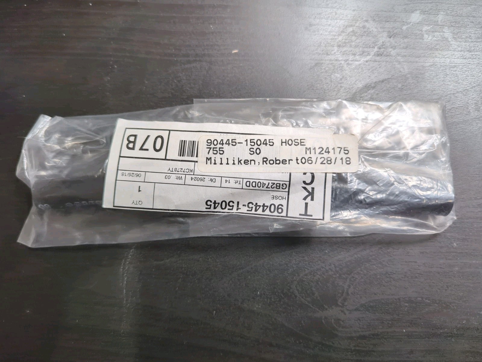 TOYOTA OEM 09-16 Corolla Transmission Oil Cooler-Hose Line 9044515045