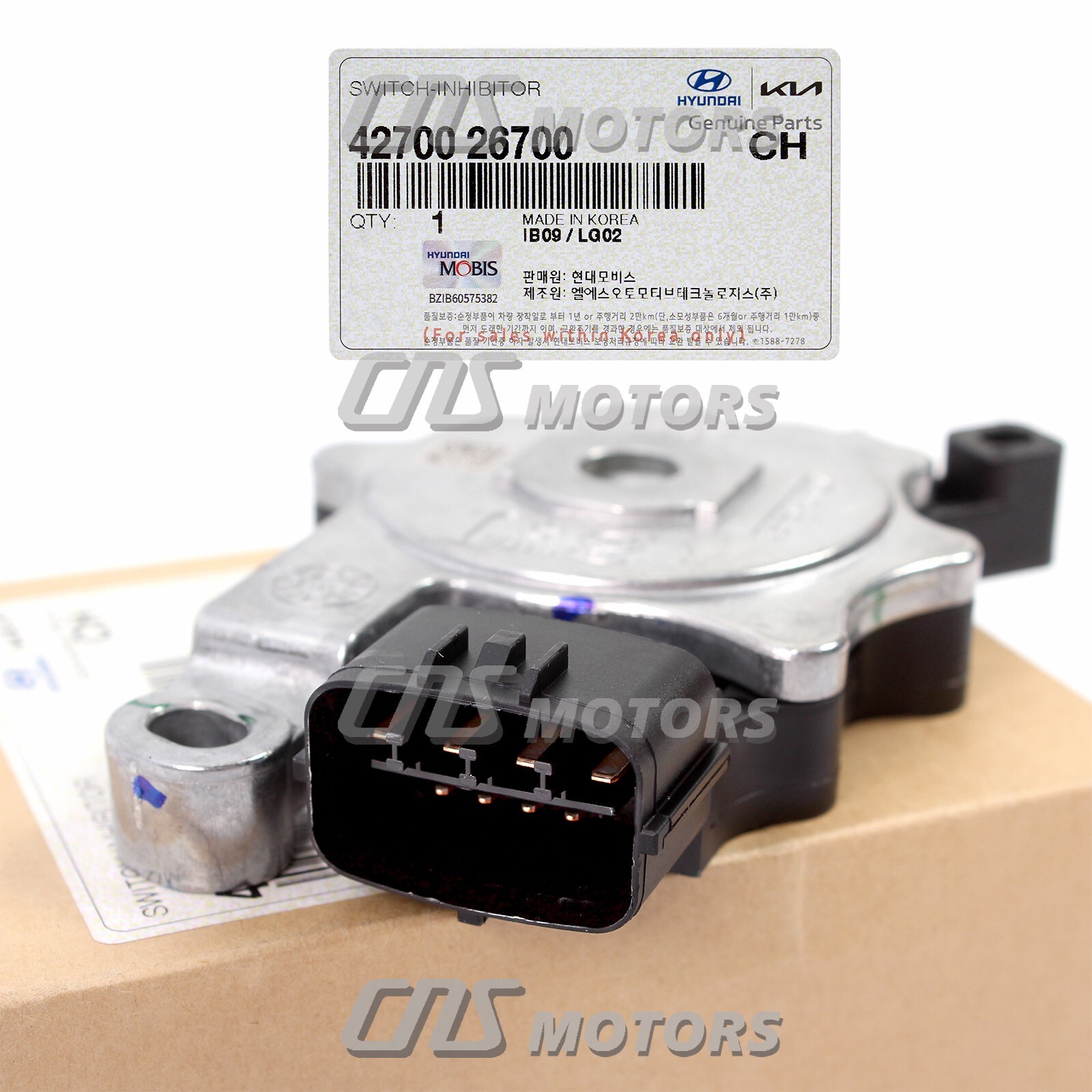 ⭐GENUINE⭐ Inhibitor Neutral Safety Switch for 2011-2021 Hyundai Kia 4270026700