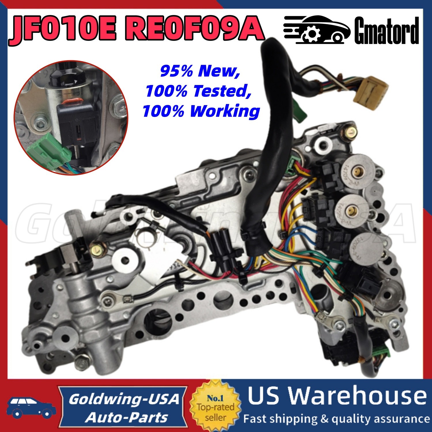 JF010E RE0F09A / B CVT Transmission Valve Body for Nissan Murano Maxima Quest US
