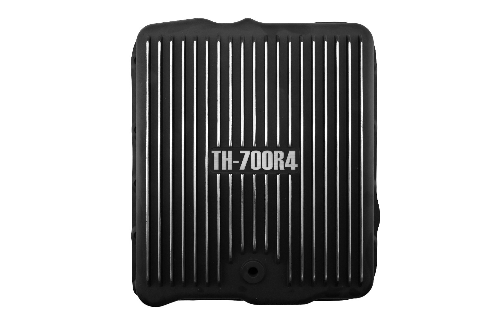 Aluminum Chevy GM 700R4 4L60E 4L65E Laser-Etched TH-700R4 Pan Kit Black