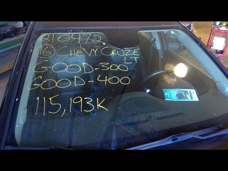Automatic Transmission VIN B 4th Digit New Style Fits 16 CRUZE 527706