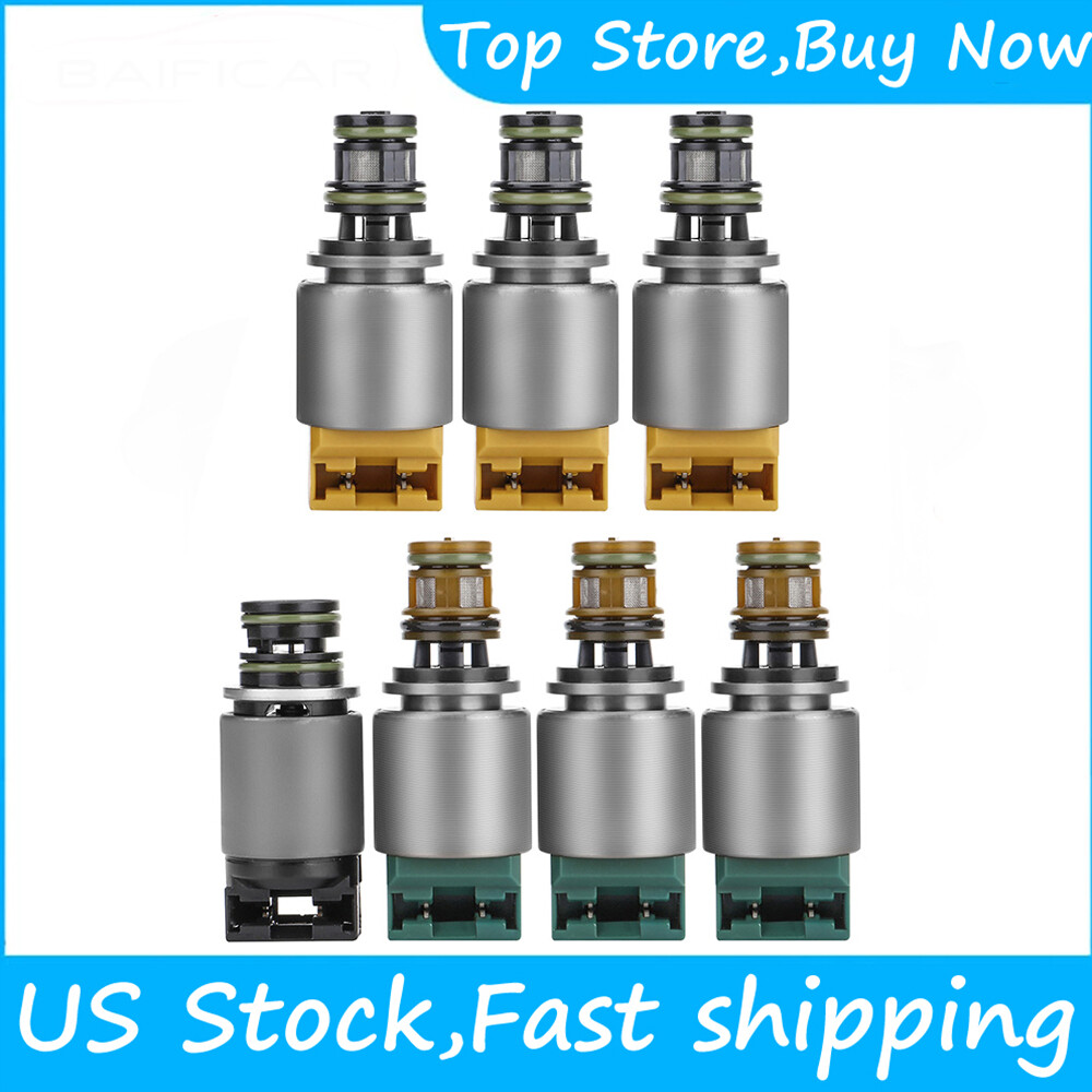 7X ZF 6HP19 6HP26 6HP32 Transmission Solenoid kit For BMW 1068298045 1068298046