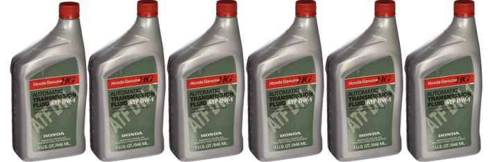 6-QUARTS ATF DW-1 Genuine Honda Automatic Transmission Fluid 08200-9008