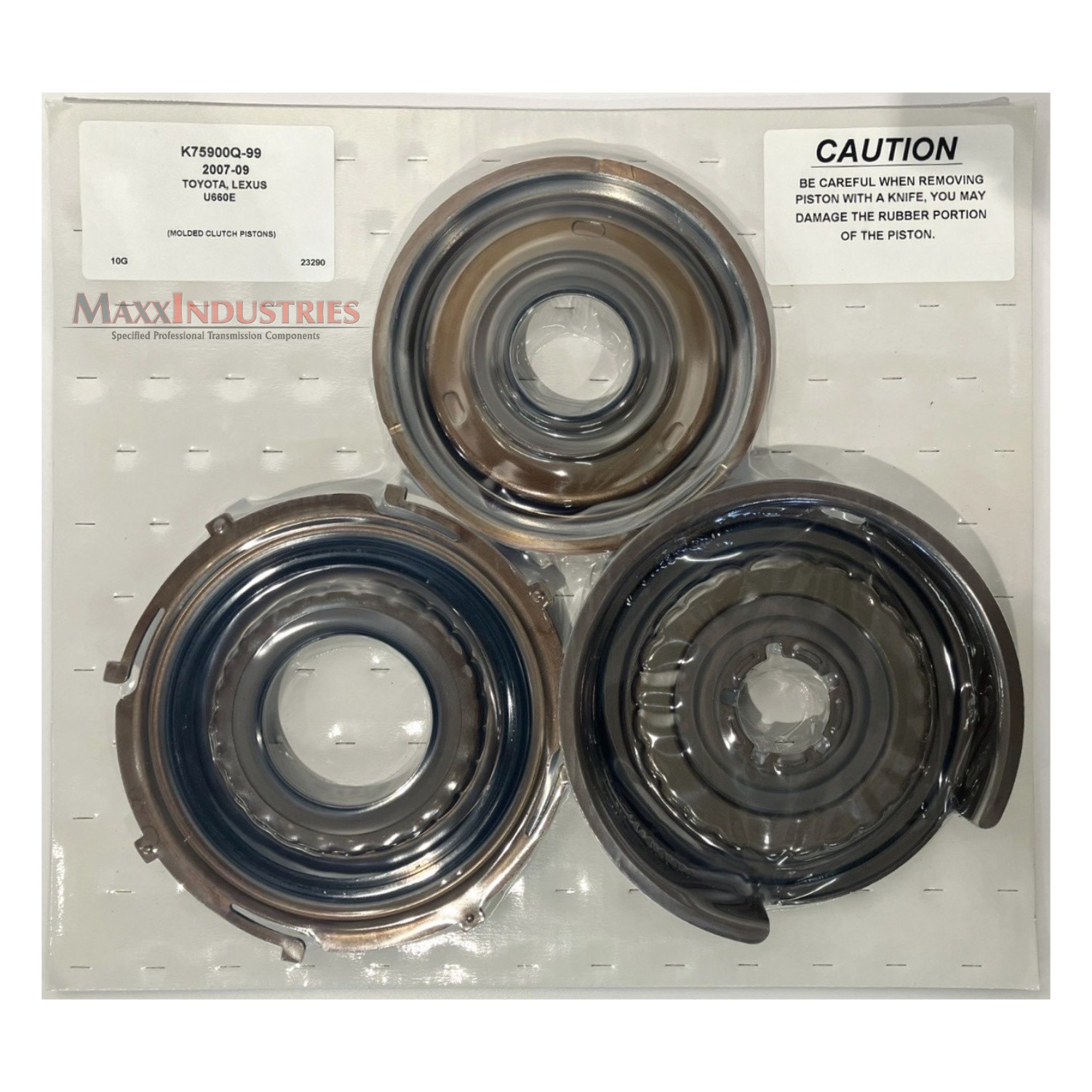 Toyota U660E Automatic Transmission Bonded Piston Set 2007-on Clutch Drum Apply