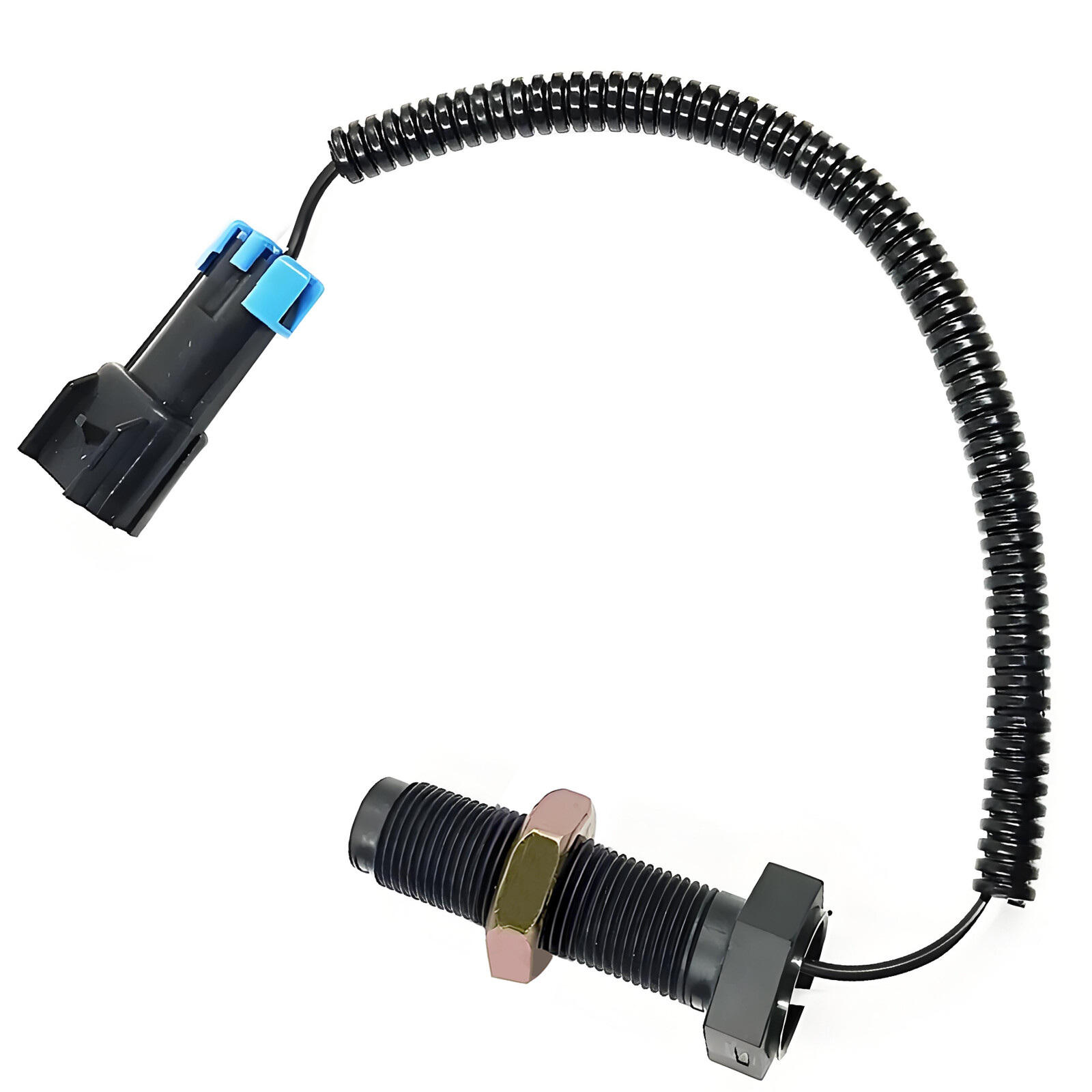 For 89-10 Mack LEU Single Connector 2 Prong Screw In Type Speed Sensor 5055505