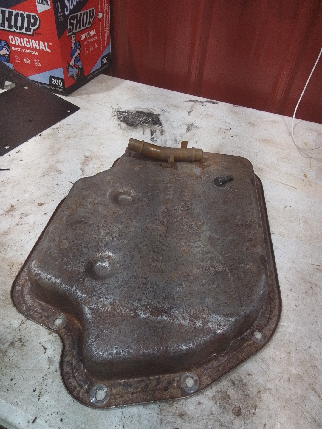1970-1972 CHEVELLE EL CAMINO CAMARO ORIGINAL TURBO 400 TRANSMISSION PAN