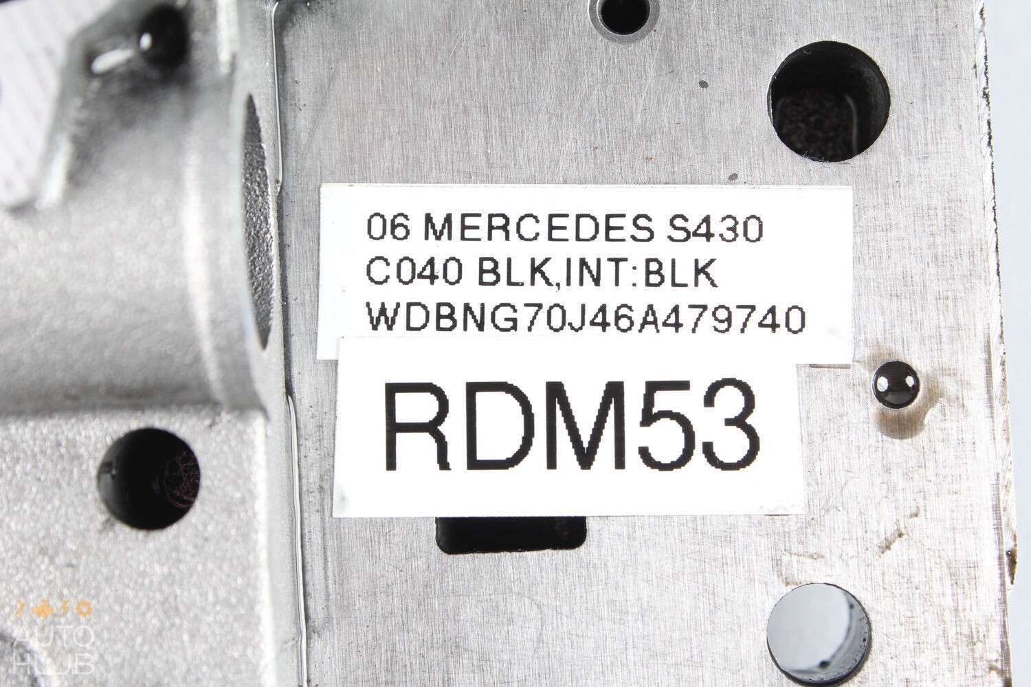 Mercedes W220 S430 C230 7G-Tronic 722.9 Transmission Valve Body 2202703106 OEM