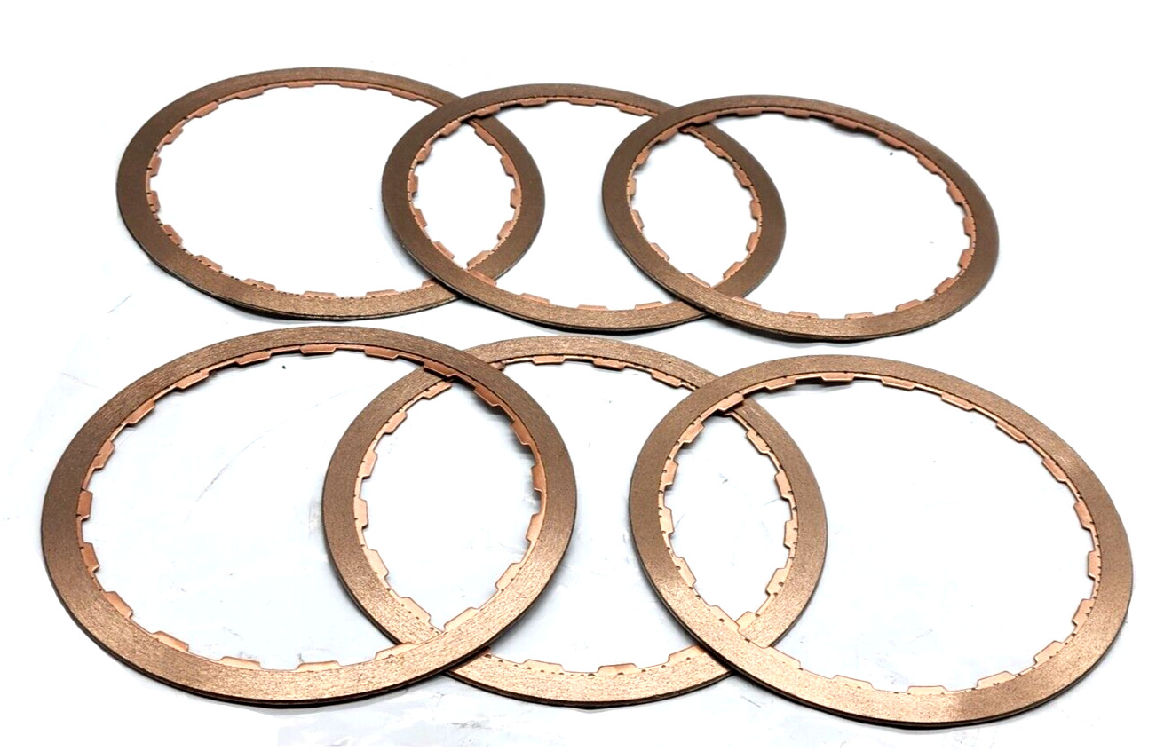 . 700r4 4L60E 3-4 CLUTCHES Bronze Metallic Plates for Racing and HD App qty=6